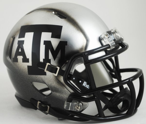 Texas A&M Aggies Speed Football Helmet Ice Hydro HAND PAINTED 