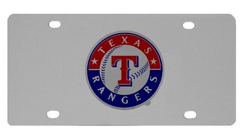 Texas Rangers Logo License Plate