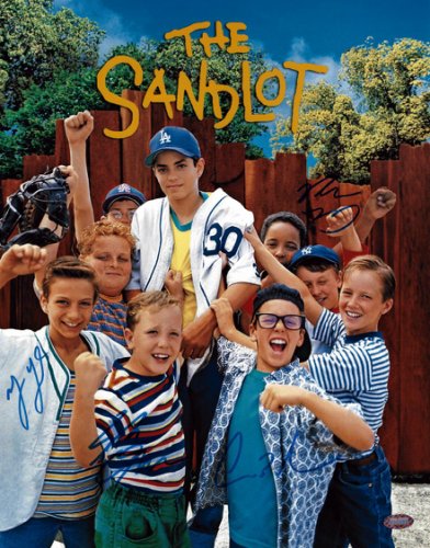 The Sandlot Autographed 11X14 Photo With 4 Signatures Mcs Holo #179839