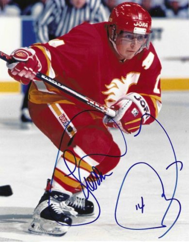 Theo Fleury Autographed Signed 8X10 Calgary Flames Photo - Autographs