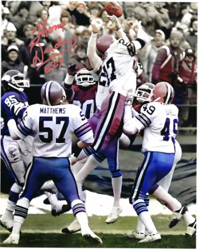 Thom Darden Cleveland Browns 8-4 8x10 Autographed Signed Photo - Beckett Authentic 