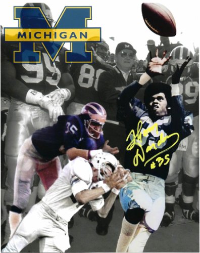 Thom Darden Michigan Wolverines 8-2 8x10 Autographed Signed Photo - Beckett Authentic 