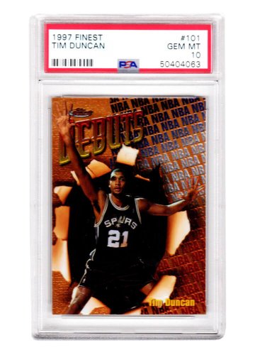 Tim Duncan 2005 Fleer Supreme Court Game-Worn Jersey Card