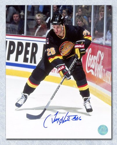 Tim Hunter Autographed Signed Vancouver Canucks 8x10 Photo