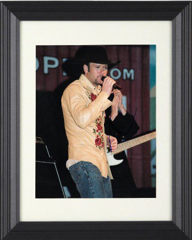 Tim McGraw Autographed Signed 8x10 Photo Custom Framing (country music) 