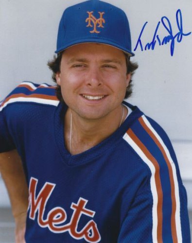 Tim Teufel Autographed Signed 8X10 New York Mets Photo - Autographs