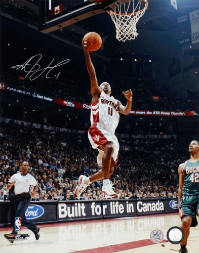 TJ Ford Autographed Signed Raptors Life In Canada 11x14 Photo