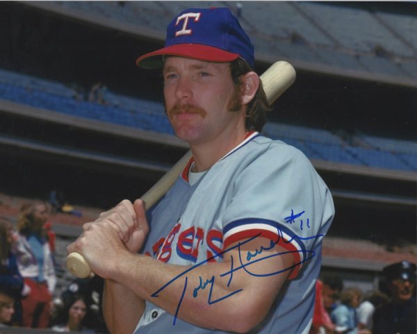 Toby Harrah Autographed Signed 8X10 Texas Rangers Photo - Autographs