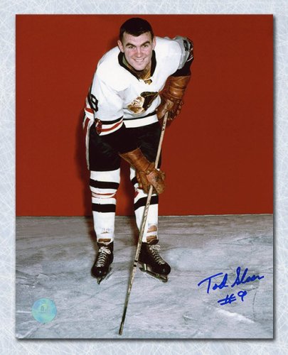 Tod Sloan Autographed Signed Chicago Blackhawks Portrait 8x10 Photo