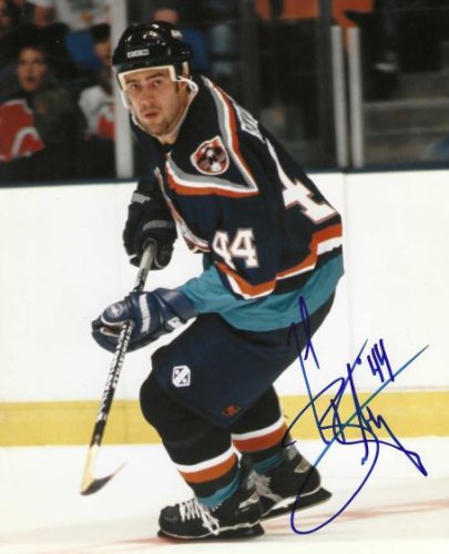 Todd Bertuzzi Autographed Memorabilia Signed Photo Jersey