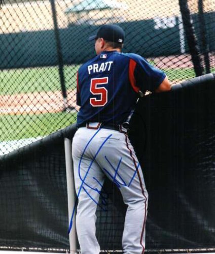 Todd Pratt Autographed Signed Atlanta Braves Photo - Autographs