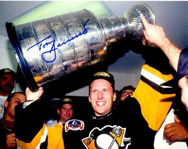 Tom Barrasso Autographed Signed 8X10 Pittsburgh Penguins Photo - Autographs