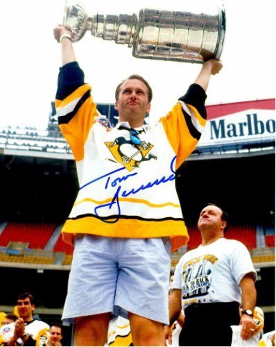 Tom Barrasso Autographed Signed 8X10 Pittsburgh Penguins Photo - Autographs