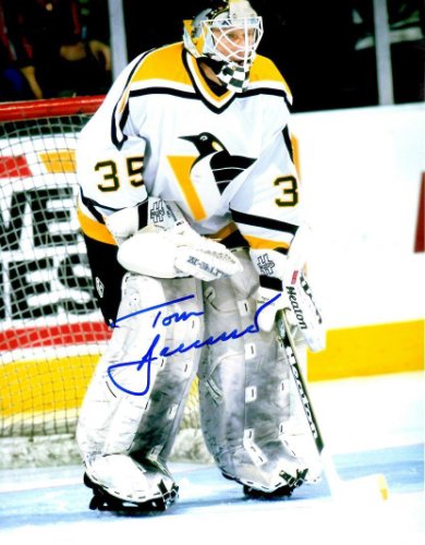 Tom Barrasso Autographed Signed 8X10 Pittsburgh Penguins Photo - Autographs