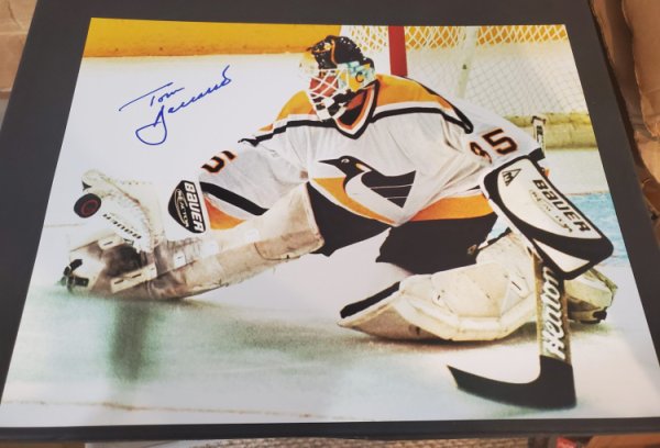 Tom Barrasso Autographed Signed Pittsburgh Penguins 11X14 Photo - Autographs