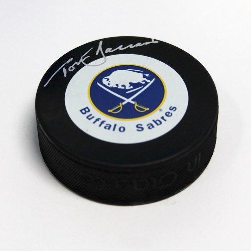 Tom Barrasso Buffalo Sabres Autographed Signed Hockey Puck