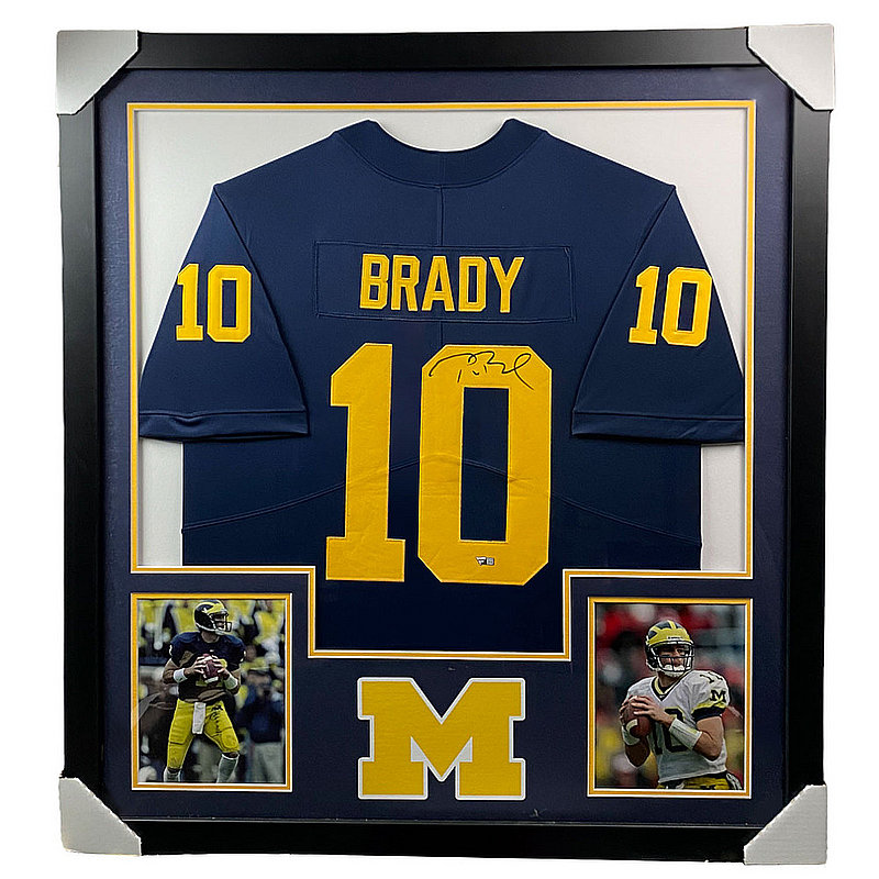 Tom Brady autographed jersey Values - MAVIN