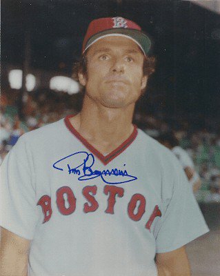 Tom Burgmeier Autographed Signed Boston Red Sox Photo - Autographs