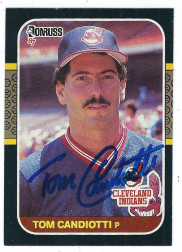 Tom Candiotti Autographed Signed 1987 Donruss Card - Autographs