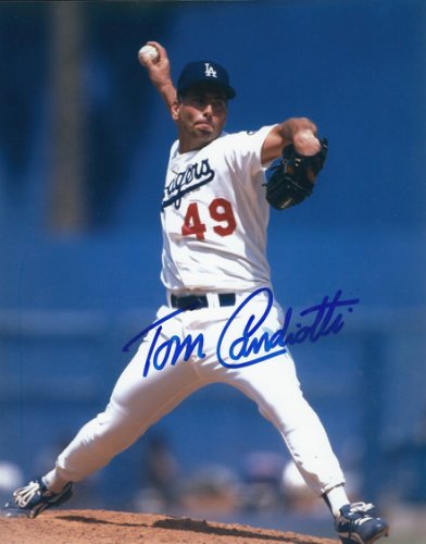 Tom Candiotti Autographed Signed 8X10 Los Angeles Dodgers Photo - Autographs