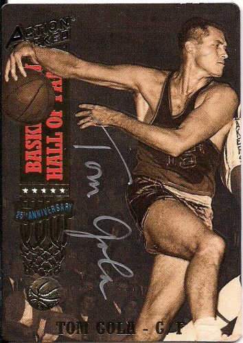 Tom Gola Autographed Signed Action Packed Card. - Autographs