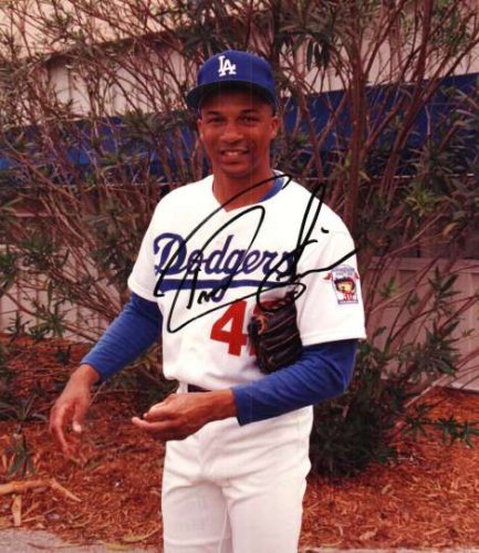 Tom Goodwin Autographed Signed Los Angeles Dodgers Photo - Autographs