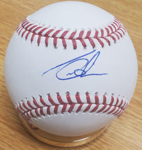 Tom Goodwin Autographed Signed Official Major League Baseball - Autographs