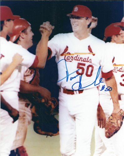 Tom Henke Autographed Signed 8X10 St. Louis Cardinals Photo - Autographs