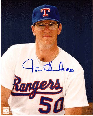 Tom Henke Autographed Signed Photo Texas Rangers - Autographs