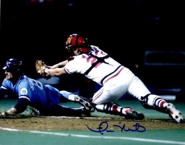 Tom Nieto Autographed Signed 8X10 St. Louis Cardinals Photo - Autographs