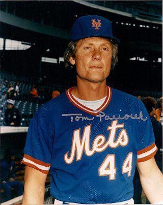 Tom Paciorek Autographed Signed New York Mets Photo - Autographs