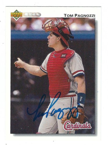 Tom Pagnozzi Autographed Signed 1992 UDA Card - Autographs