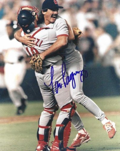 Tom Pagnozzi Autographed Signed 8X10 St. Louis Cardinals Photo - Autographs