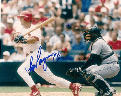 Tom Pagnozzi Autographed Signed 8X10 St. Louis Cardinals Photo - Autographs