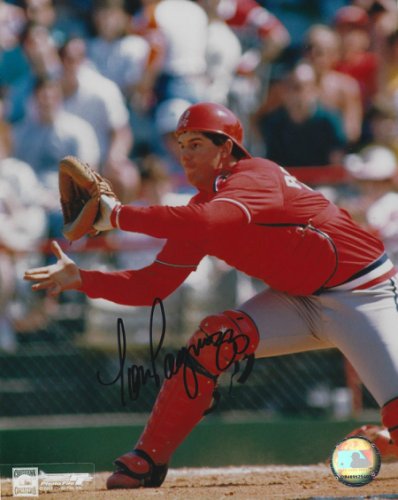 Tom Pagnozzi Autographed Signed 8X10 St. Louis Cardinals Photo - Autographs