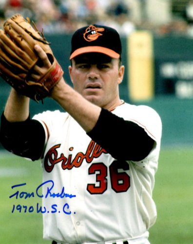 Tom Phoebus Autographed Signed 8X10 Baltimore Orioles Photo - Autographs