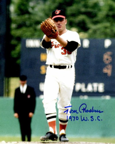 Tom Phoebus Autographed Signed 8X10 Baltimore Orioles Photo - Autographs