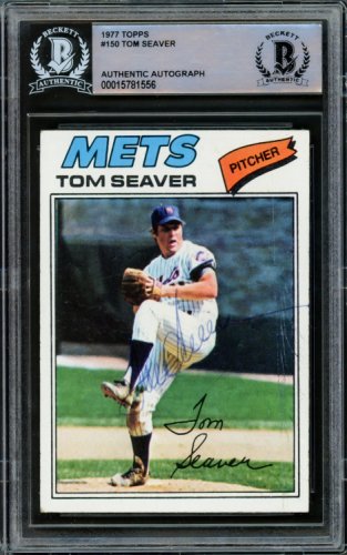 Tom Seaver Signed Authentic Game Issued 1990 New York Mets Jersey Auto JSA  COA