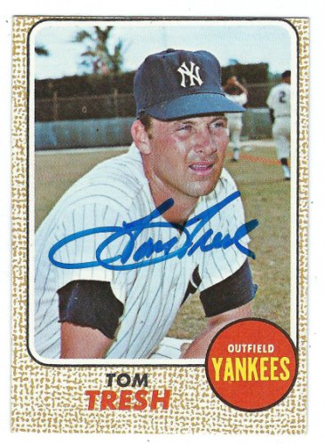 Tom Tresh Autographed Signed 1968 Topps Card - Autographs