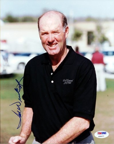 Tom Weiskopf Autographed Signed 8X10 Photo PSA/DNA 