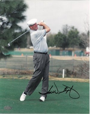 Tom Weiskopf Autographed Signed Golf 8x10 Photo- Mounted Hologram 