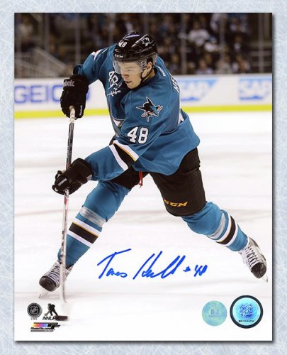 Tomas Hertl Autographed Signed San Jose Sharks 8x10 Photo