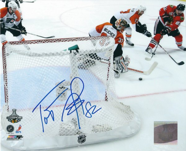 Tomas Kopecky Autographed Signed 8X10 Chicago Blackhawks Photo - Autographs