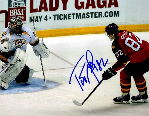 Tomas Kopecky Autographed Signed 8X10 Florida Panthers Photo - Autographs