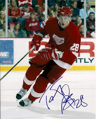 Tomas Kopecky Autographed Signed Detroit Red Wings Photo - Autographs