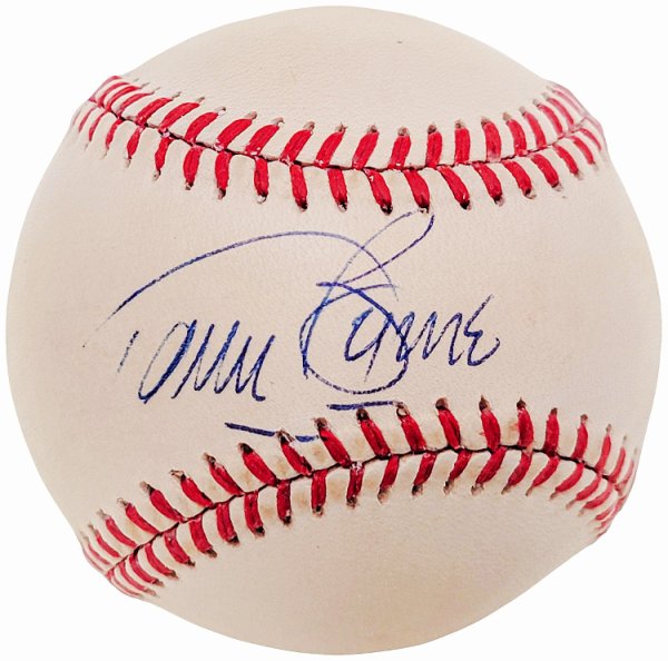 Tommy Byrne Autographed Official Al Baseball New York Yankees Beckett Beckett