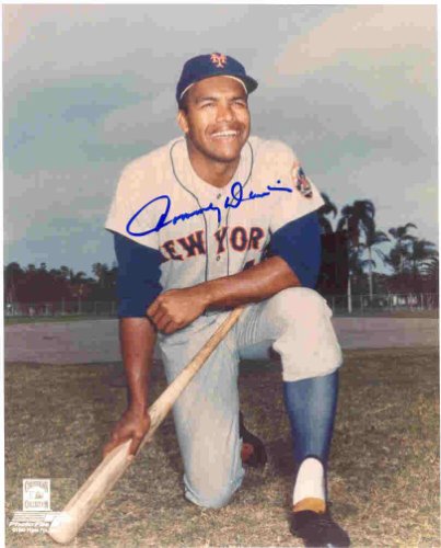 Tommy Davis Autographed Signed 8X10 New York Mets Photo - Autographs
