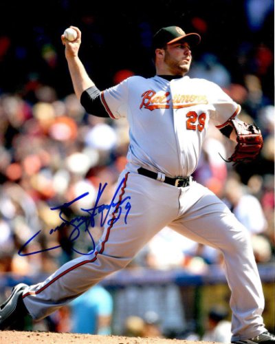 Tommy Hunter Autographed Signed 8X10 Baltimore Orioles Photo - Autographs