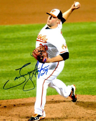 Tommy Hunter Autographed Signed 8X10 Baltimore Orioles Photo - Autographs