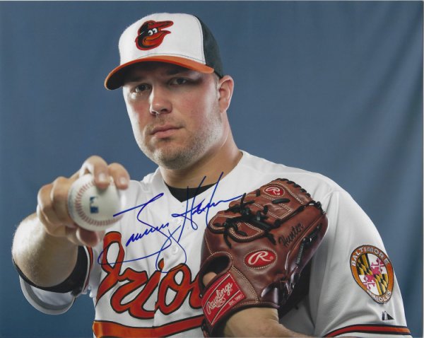 Tommy Hunter Autographed Signed 8X10 Baltimore Orioles Photo - Autographs